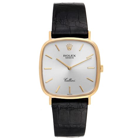 rolex cellini vintage 18k yellow gold watch 4114|rolex men's cellini 18k gold.